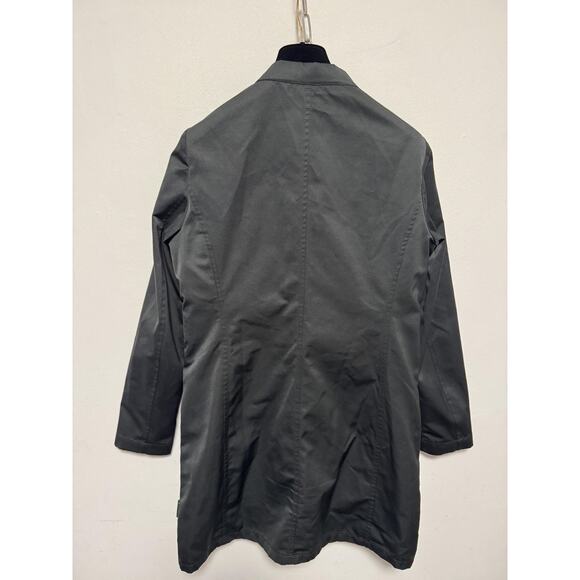 Moncler Jacket Mens Small Black Premiere Quilted Down Longline Snap Front - Picture 6 of 16